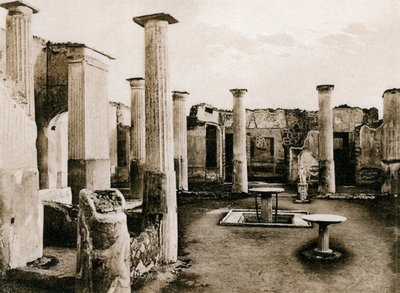 Casa di Marco Olconio, Pompeji, Italien, ca. 1900er von Unbekannt