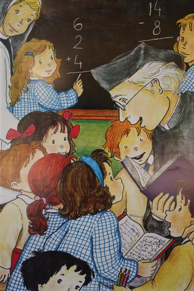 Katholische Schule Madrid Spanien von Unbekannt