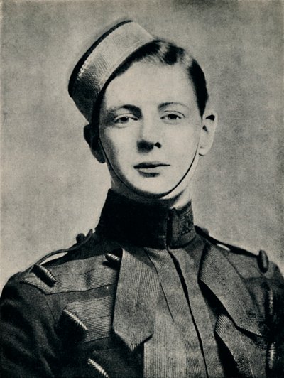 Kavalleriekadett in Sandhurst, ca. 1893, 1945 von Unbekannt