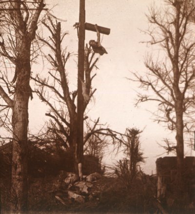 Friedhof in Arras, Nordfrankreich, ca. 1914-1918 von Unbekannt