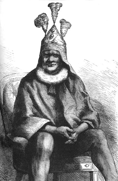 Cetewayo, König der Zulus, ca. 1880 von Unbekannt