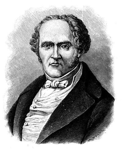 Charles Fourier, französischer Sozialtheoretiker von Unbekannt