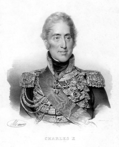 Karl X., König von Frankreich, 19. Jahrhundert von Unbekannt