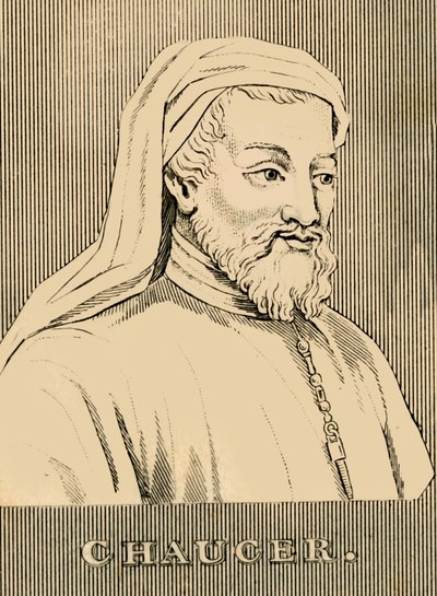 Chaucer, 1343-1400, 1830 von Unbekannt