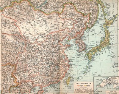 China und Japan, ca. 1903, 1904 von Unbekannt