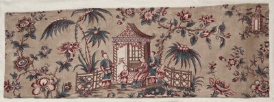 Chinoiserie-Design, frühes 19. Jahrhundert von Unbekannt