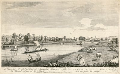 Chiswick House, London, 1750 von Unbekannt