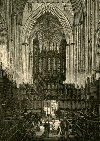 Chor von York Minster von Unbekannt