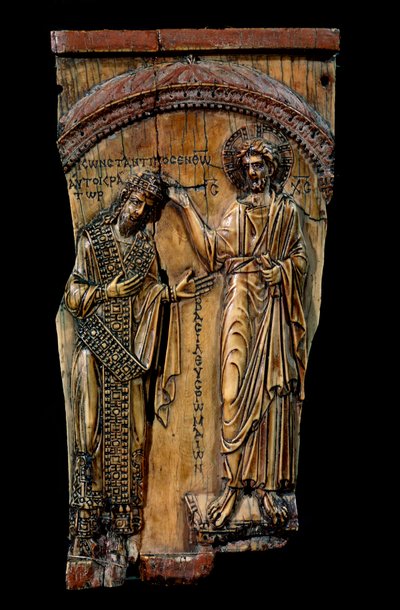 Christus krönt Kaiser Konstantin VII., 945 von Unbekannt
