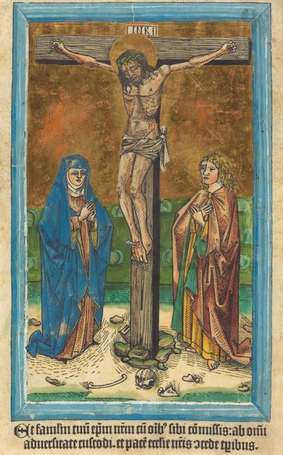 Christus am Kreuz, 1485 von Unbekannt