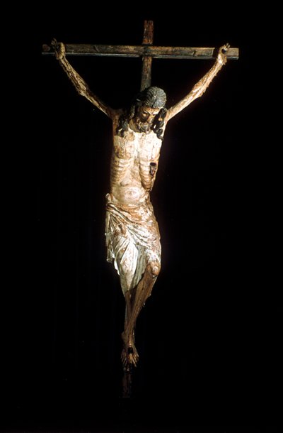 Christus am Kreuz, Kruzifix, 14. Jahrhundert von Unbekannt