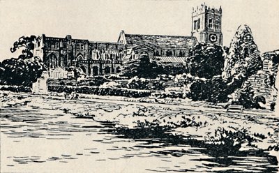 Christchurch Priory, 1929 von Unbekannt