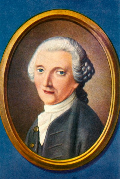 Christian Fürchtegott Gellert, 1933 von Unbekannt