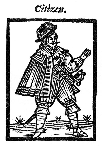 Bürger, 1641, 1910 von Unbekannt