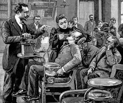 Klinik an der Zahnmedizinischen Schule, Paris, 1892 von Unbekannt