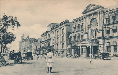 Clive Street, Kalkutta, ca. 1905 von Unbekannt
