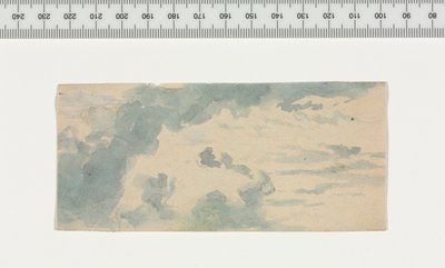 Wolkenstudie, 1800er Jahre von Unbekannt