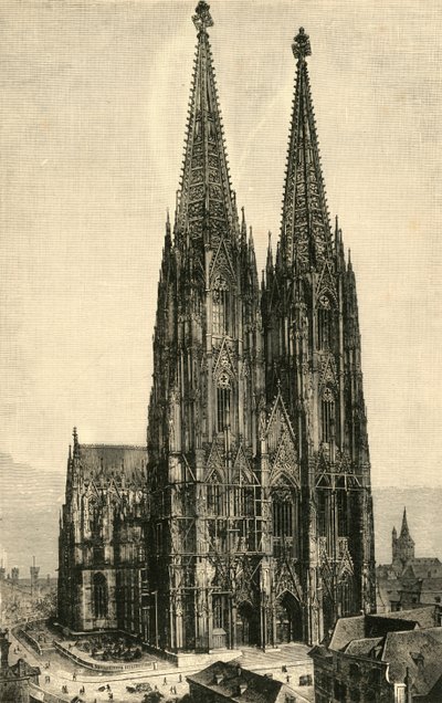 Kölner Dom, 1890 von Unbekannt
