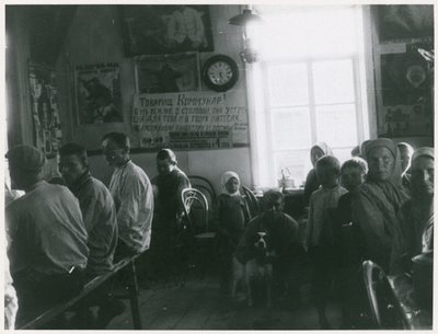 Kommunistische Kollektivierung der Landwirtschaft, UdSSR, frühe 1930er Jahre von Unbekannt