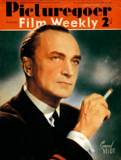 Conrad Veidt 1893-1943, deutscher Schauspieler, 1940 von Unbekannt