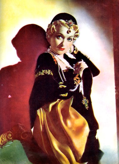 Constance Bennett, amerikanische Schauspielerin, 1934-1935 von Unbekannt