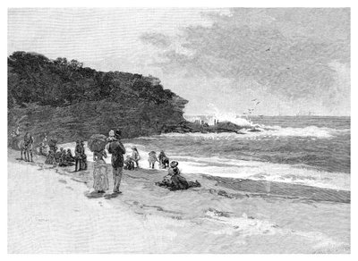 Coogee Beach, Sydney, New South Wales, Australien, 1886 von Unbekannt