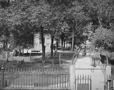 Copps Hill Friedhof, Boston, ca. 1897 von Unbekannt