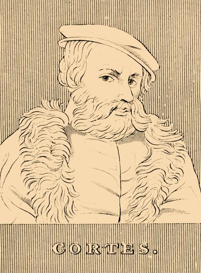 Cortes, 1485-1547, 1830 von Unbekannt