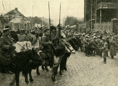 Kosakensoldaten, Erster Weltkrieg von Unbekannt