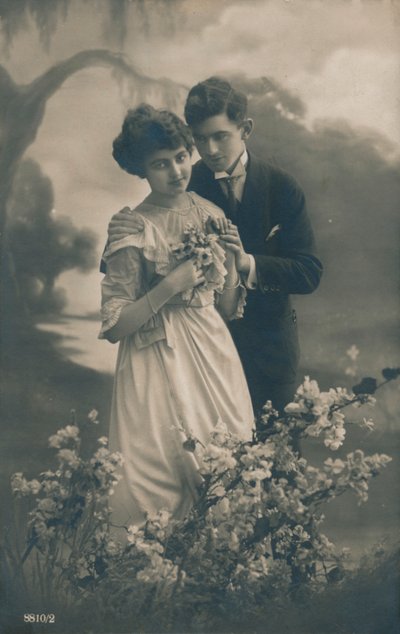 Paar, ca. 1910 von Unbekannt