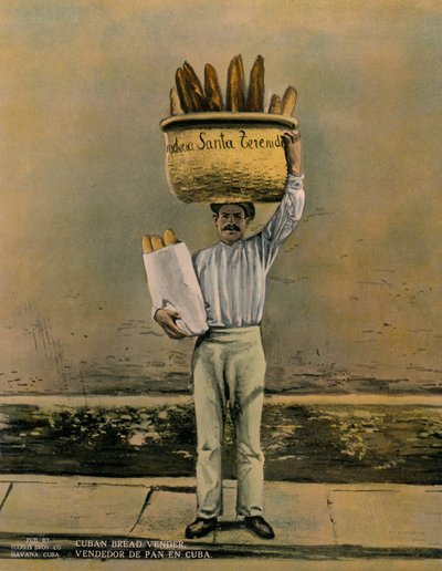 Kubanischer Brothändler, ca. 1920 von Unbekannt