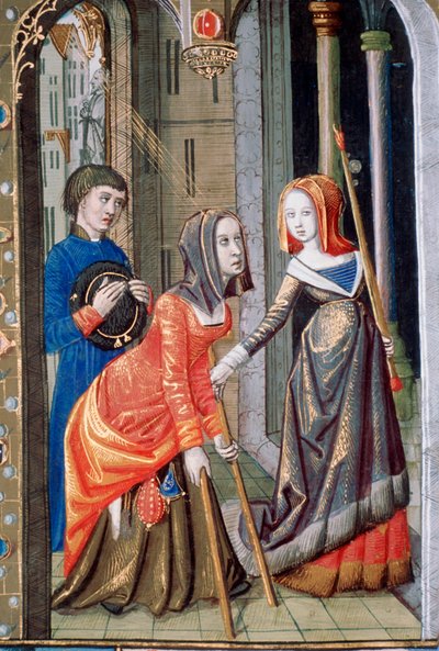 Heilung eines Hemiplegikers, 15. Jahrhundert von Unbekannt