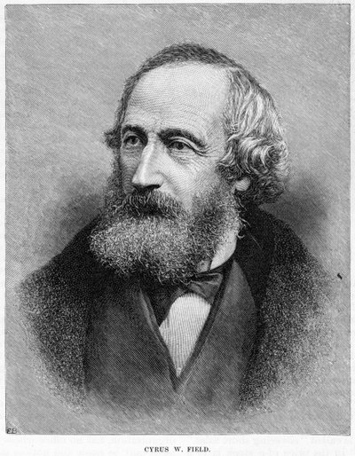 Cyrus W. Field, amerikanischer Finanzier, 19. Jahrhundert von Unbekannt