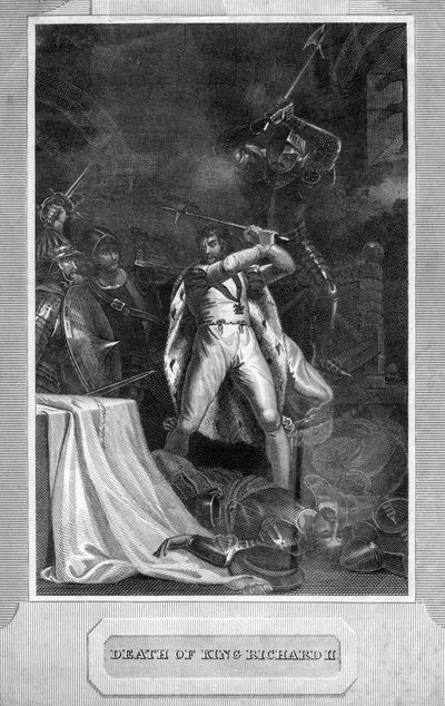Tod von König Richard II. von Unbekannt