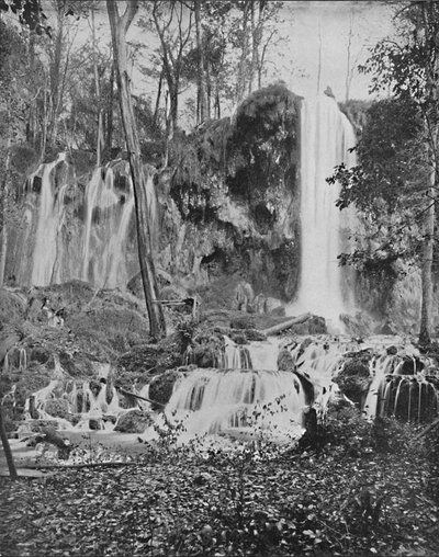 Deer Lick Falls, Mineral Springs, Va., ca. 1897 von Unbekannt