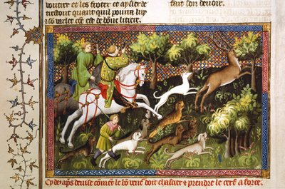 Hirschjagd, 15. Jahrhundert von Unbekannt