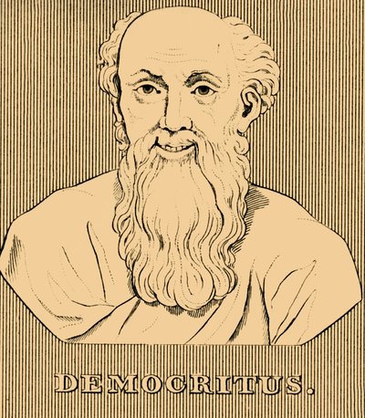 Demokrit, ca. 460-370 v. Chr., 1830 von Unbekannt