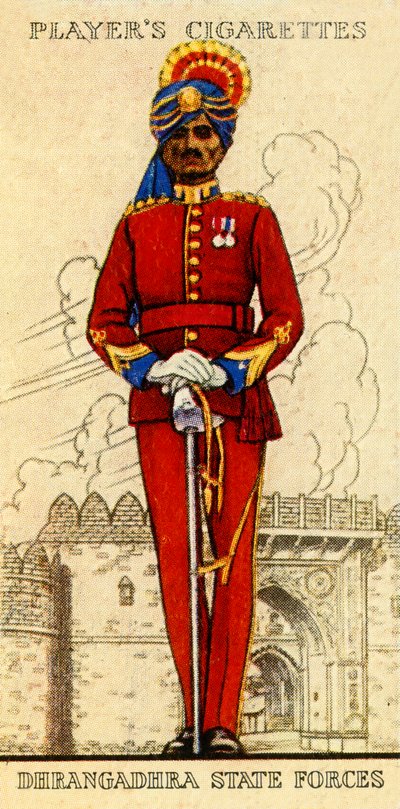 Dhrangadhra-Staatstruppen, 1936 von Unbekannt