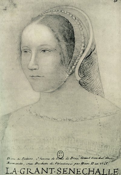 Diane de Poitiers, 1525 von Unbekannt