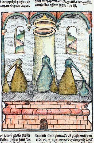 Destillation, 1500 von Unbekannt