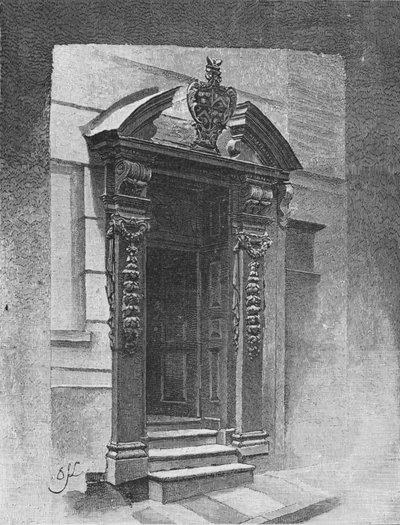 Türöffnung, Painter Stainers Hall, 1890 von Unbekannt
