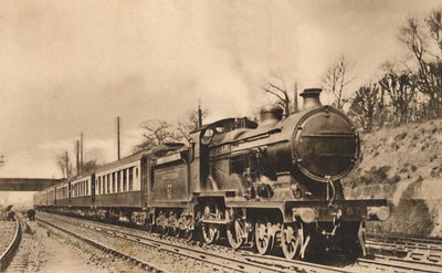 Down Continental Pullman Limited Express, ca. 1920er von Unbekannt