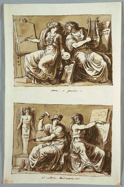 Zeichnung (Italien) von Unbekannt