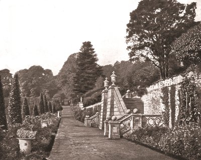 Drummond Castle Gärten, Perthshire, Schottland, 1894 von Unbekannt