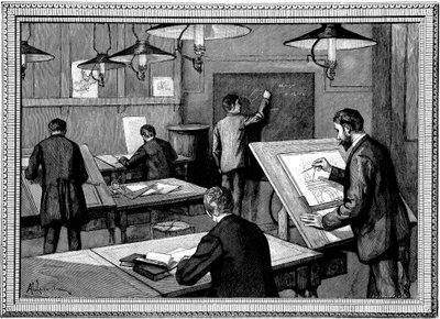 Ecole des Ponts-et-Chaussées, Paris, 1894 von Unbekannt
