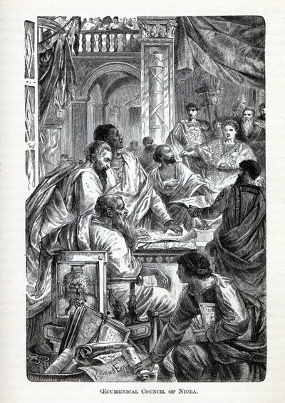 Ökumenisches Konzil von Nicäa, 1882 von Unbekannt