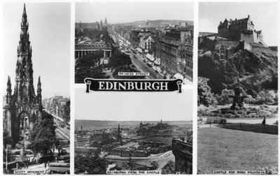 Edinburgh, Schottland, 20. Jahrhundert von Unbekannt