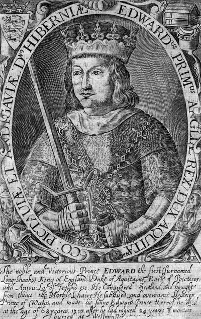 Eduard I., König von England von Unbekannt