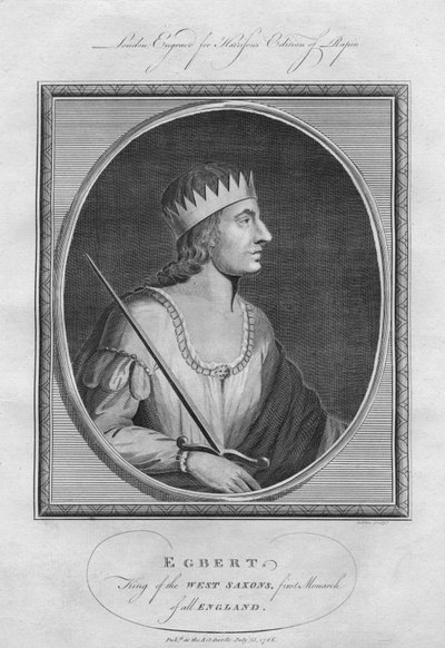 Egbert, König von Wessex, 1786 von Unbekannt