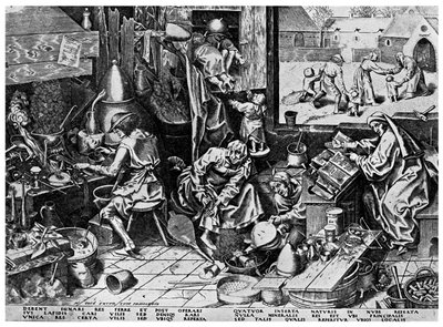 Elixier des Lebens: Der Alchemist, 1558 1956 von Unbekannt